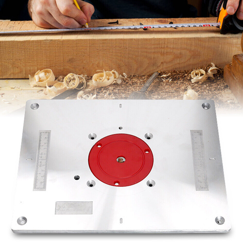 Router Table Insert Plate Multi-function Inserting Plate For Trimmer Engraving