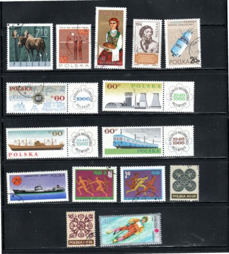 Poland  Stamps Used Lot 9057