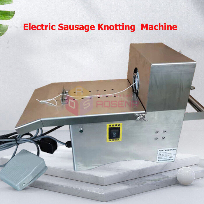110v Electric Sausage Tying Machine Electric Sausage Knotting Binding Machine