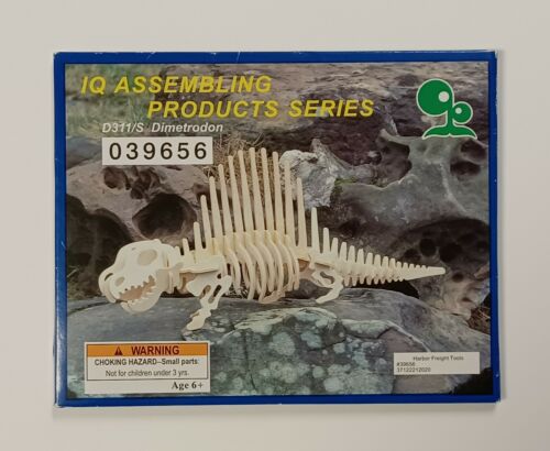 Dinosaur Dimetrodon - Iq Assembling Products Series Wooden Model D311/s