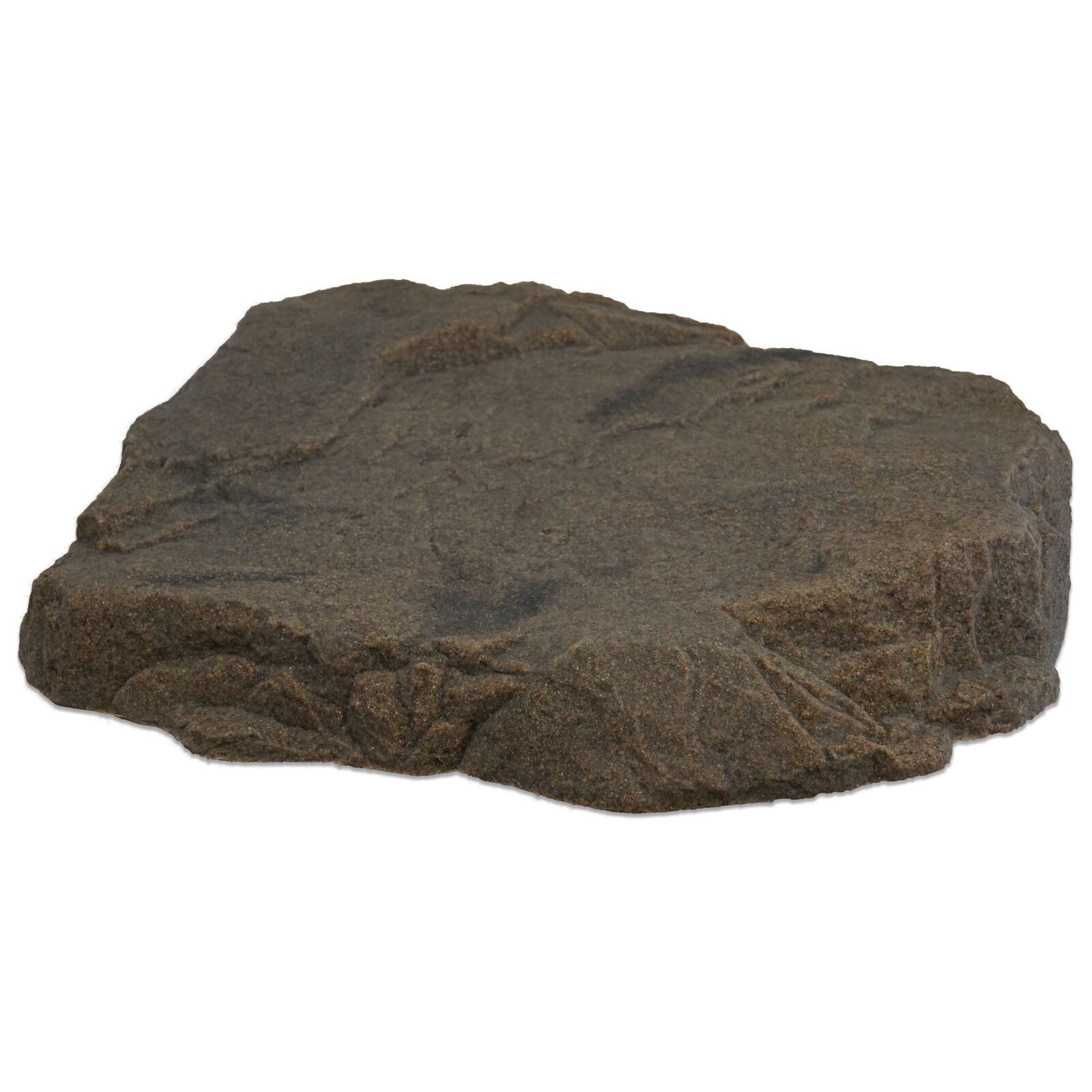 Half Off Ponds Riverbed Brown Faux Rock Lid Cover For Water Features - Hlrc-fs