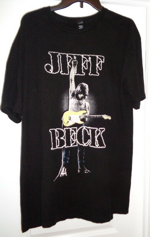 Jeff Beck 2018 World Tour Black Concert T Shirt - Large / Us And Europe Dates