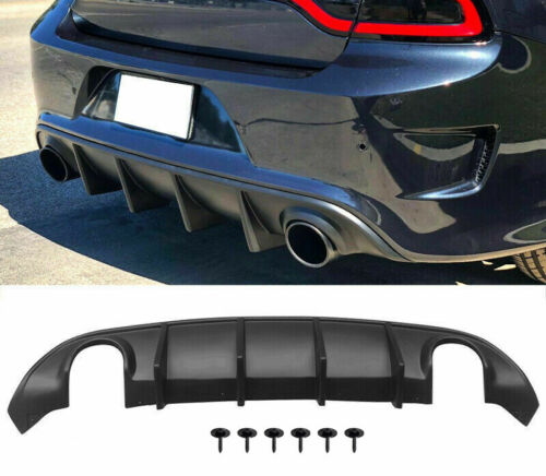 Fits 15-20 Dodge Charger Srt Rear Lip Bumper Valance Diffuser Pp Oe Style