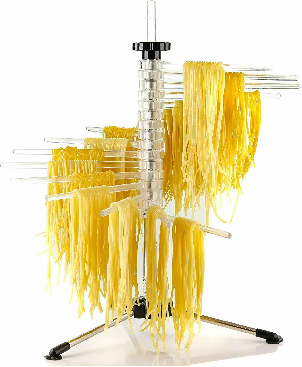 Ovente Pasta Drying Rack Bpa-free Acrylic For Homemade Noodles Acppa900c