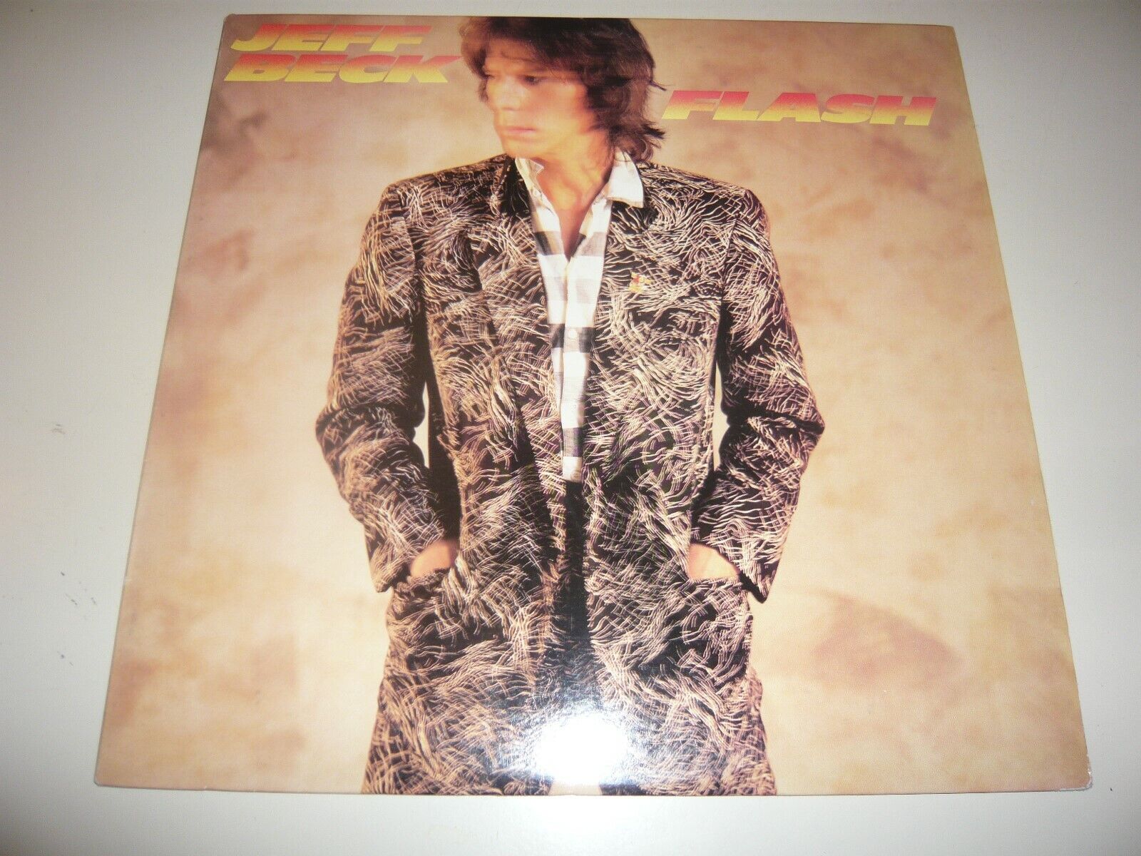 Jeff Beck Flash Lp Vinyl Record Album Rod Stewart Carmine Appice People Ready