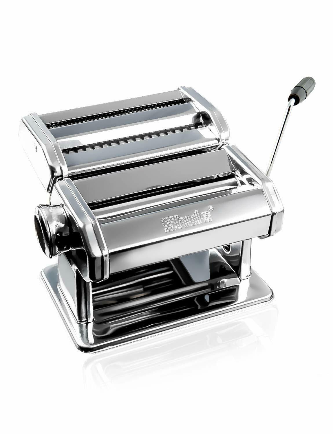 Shule Pasta Maker – Stainless Steel Pasta Machine Includes Pasta Roller