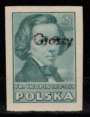 Poland 1950 Groszy Chopin Type 24 Warszawa 2 Lilac-red Mi.567b Mnh Stamp, Signed
