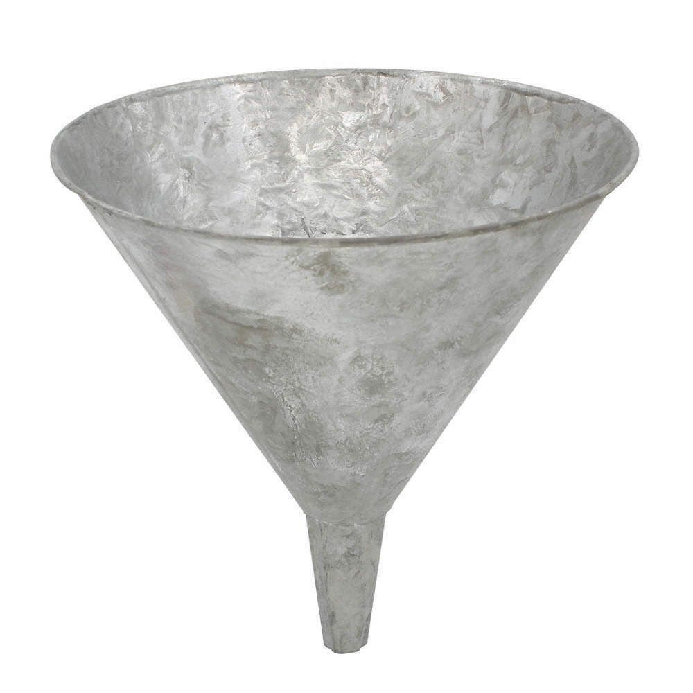 Lubrimatic 75-017 Funnel,4 Qt.,steel,silver