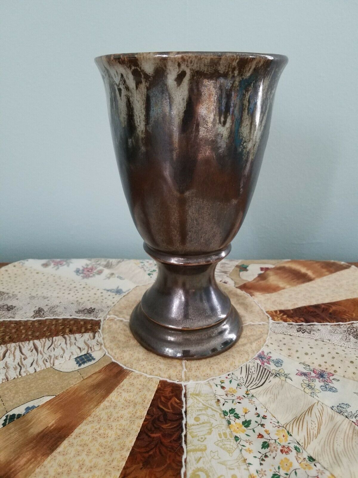 Vintage Brown Mccoy Brush Quality Usa 720 Vase